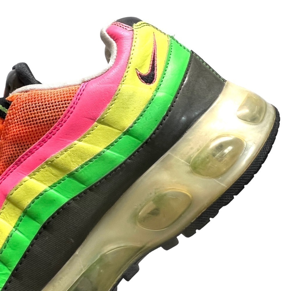 Nike Air Max 95 360 Neon Rainbow Athletic Training Shoes Men’s 8 - Picture 6 of 14
